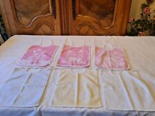 Lot De 6 Bavoirs Enfants Lapin Chien Chat Canard