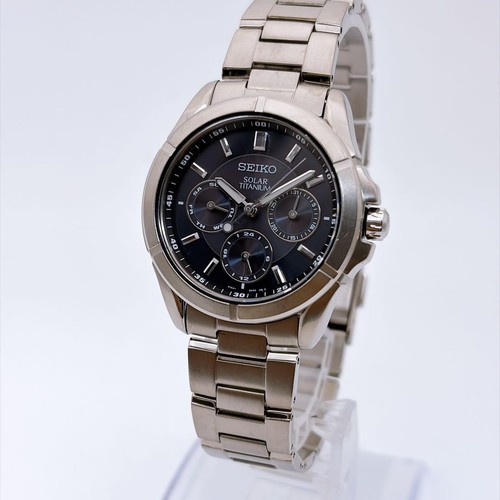 Montre seiko solar titanium - montre,