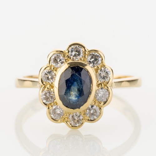 Ladies ring 750 gold - ladies',