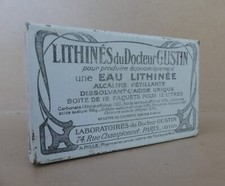 Ancienne boite Lithinés du