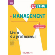 Management 1re Stmg - Livre Du