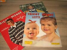 TRICOT 3 Catalogue Vintage Tricot Monde n° 220 - 255 - 265 Layette pull..