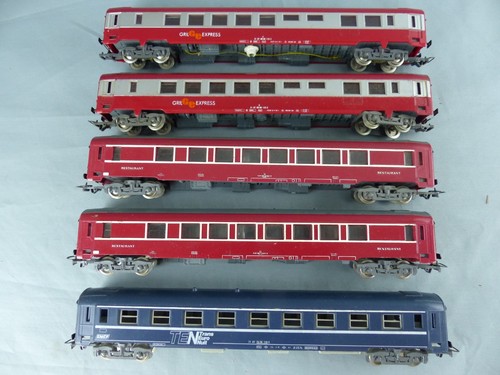 Jouef lot de 5 wagons - jouef,