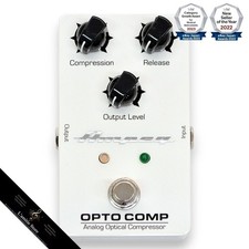 Pédale d'effets de basse à compresseur optique analogique Ampeg Opto Comp...