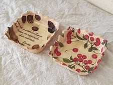 2 Coupelles en bambou déco