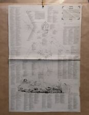 Judaïsme Affiche Poster Original Anatomie Adam Homme Création IMP PARIS Marais  