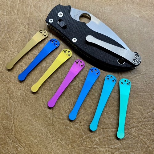 Titanium milled clip no - clip, (no