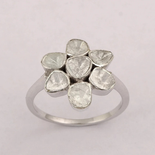 Bague diamant non traité - diamant,