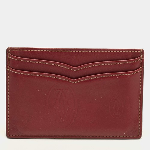 Porte cartes cartier cuir - cartier,