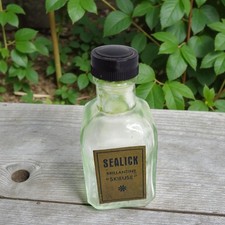 Flacon ancien de brillantine