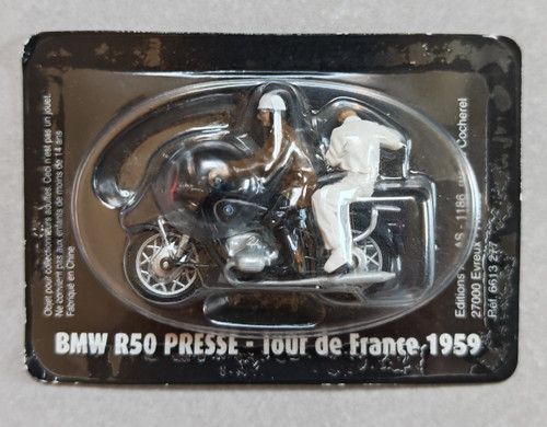 Cycliste moto bmw r60 - cycliste,