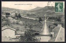 CPA Saint-Fortunat, Vue sur le