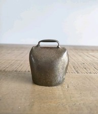 Ancienne Petite Mini Cloche De Vache Bovin Sonnaille Alpage - Collection H5cm