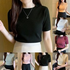 Hauts manches courtes femme