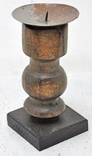 Porte bougie bois paga - bougie,