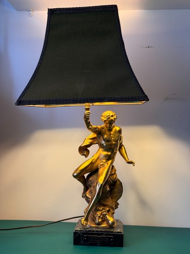 Lampe régule doré - dorÉ, avec