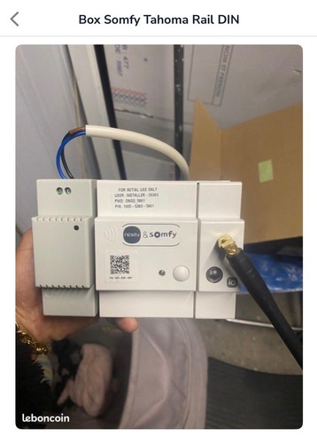 Box smofy tahoma rail din - rail,