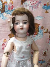 ANCIENNE POUPÉE  DEPOSE S.F.B.J - 61cm - TÊTE PORCELAINE- Maison SIMON & HALBIG