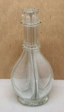 ancien bouteille verre  bullé