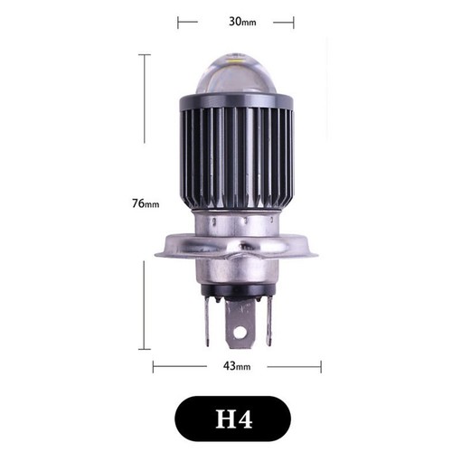 Ampoule led pour moto - led, h4