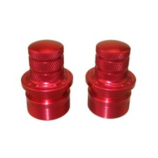 Bouchons Fourche Purge Rouges