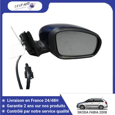 ?? RETROVISEUR EXTERIEUR ELECTRIQUE DROIT SKODA FABIA COMBI ➤5J1857508E ♻️