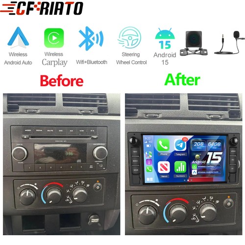 Carplay for 2005 2011 dodge - 2005-2011,