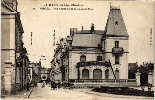 Cpa vesoul rue noirot la - vesoul,