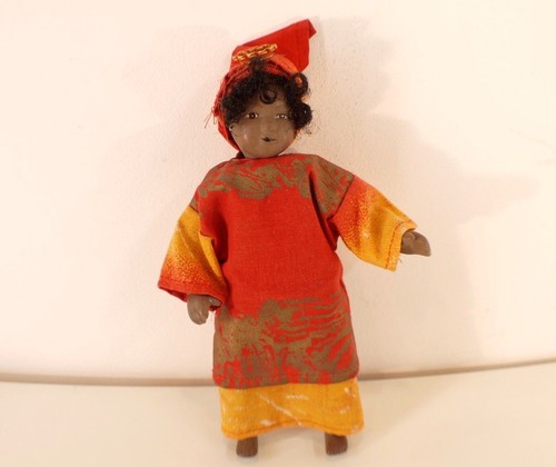 Poupée porcelaine afrique - en,