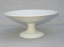ancien compotier en faïence blanche de Creil Montereau