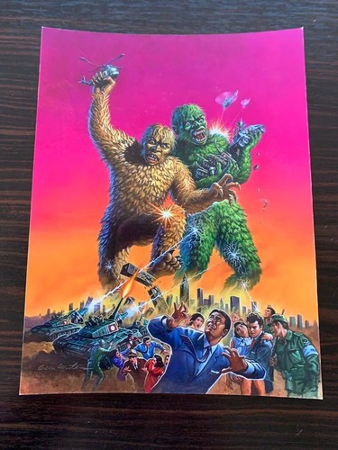 Libris 21x15 kaiju monster - libris,