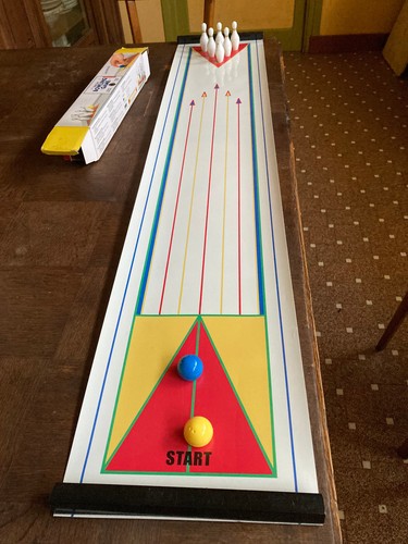 Table top bowling game - top,