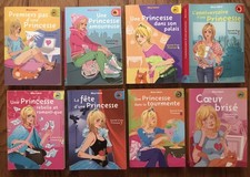 lot 8 livres - tomes 2 à 9  "Une princesse..."  de Meg Cabot -  France Loisirs