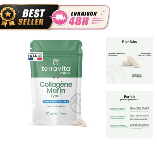Collagène marin acide - +,
