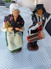 LOT DEUX SANTONS DI LANDRO HAUTEUR 31 CM