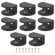 8 supports étagère verre