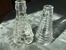  Vintage. 2 anciennes petites bouteilles jus de fruits Malvoisin Macon et Joker 