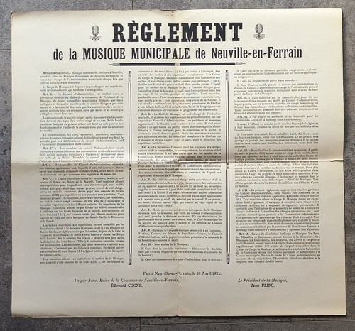 Lot affiches anciennes - lot, 3