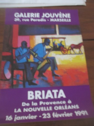 Affiche exposition briata - affiche, d'exposition