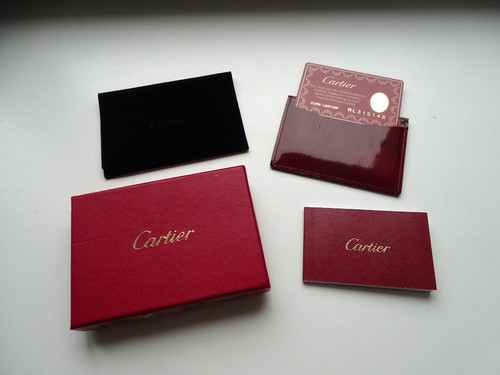 Cartier porte cartes cuir - cartier,