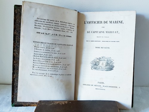 Officier marine par - de,