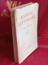Journal Littéraire de Paul LÉAUTAUD, Tome 3 (1910-1921) 1956 Mercure - Original