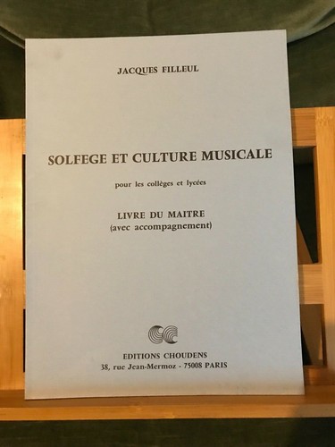 Jacques filleul solfège - jacques,