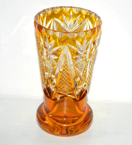 Ancien vase cristal de - ancien,