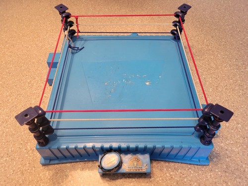 Wwf hasbro wrestling ring - hasbro,