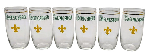 Rare lot de - 6, verres