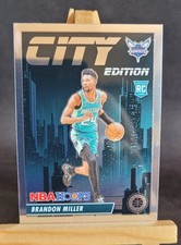 Brandon Miller RC City Édition Panini Hoops Premium 2024 Charlotte Hornets #12