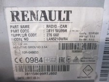 AUTORADIO  RECEPTEUR RENAULT