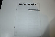 Notice Manuels Marantz PM4001