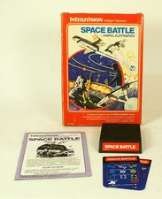 Intellivision boxed game Space Battle  CIB Tested & Working